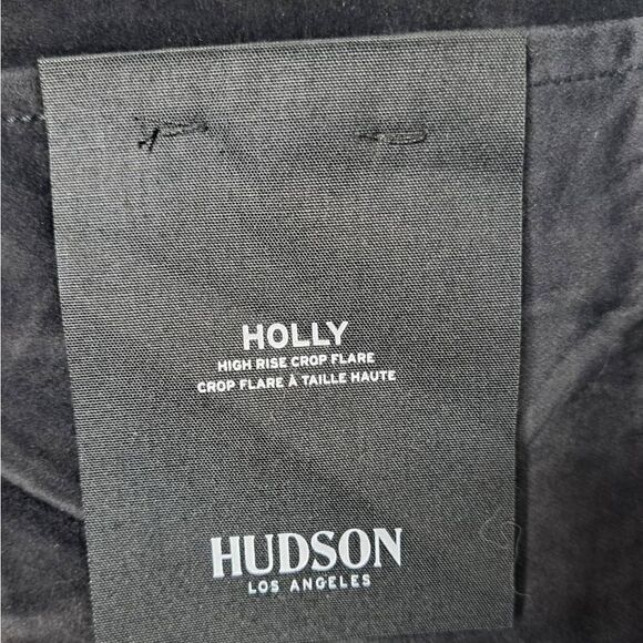 Hudson Holly High Rise Crop Flare in Black/Gray Ombre size 30 NWT - Picture 10 of 14